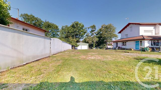 terrain à vendre - 424.0 m2 - BOUCAU - 64 - AQUITAINE - Century 21 Indarra