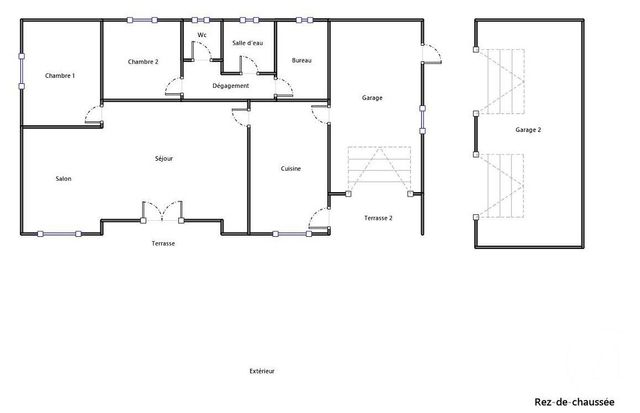 maison à vendre - 5 pièces - 95.0 m2 - ANGLET - 64 - AQUITAINE - Century 21 Indarra